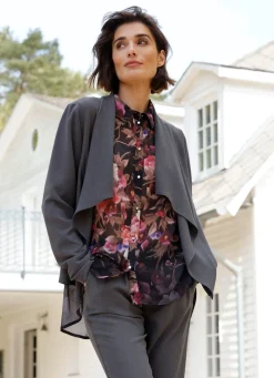 Leichtblazer mit Schalkragen