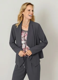 Leichtblazer mit Schalkragen