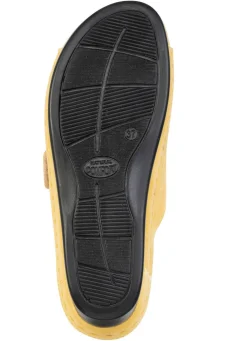 Leichte Damen-Pantoletten, Weite G, mit Klettverschluss