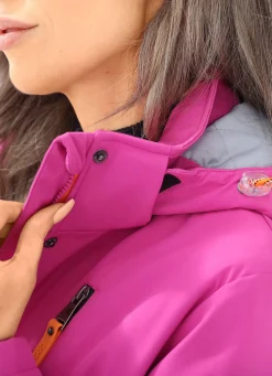 Longjacke aus Softshell