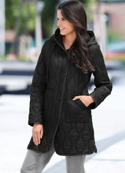 Longjacke mit ansprechendem Stepp