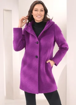 Longjacke mit Knopfleiste