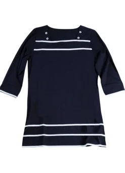 Longshirt mit Karree-Ausschnitt in 3 Farben