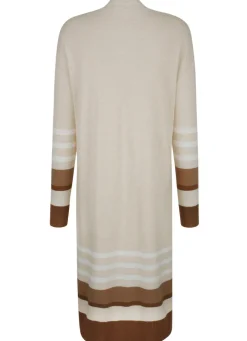 Long-Strickjacke mit Kaschmir