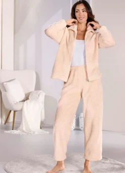 Lounge-Jacke mit Reißverschluss