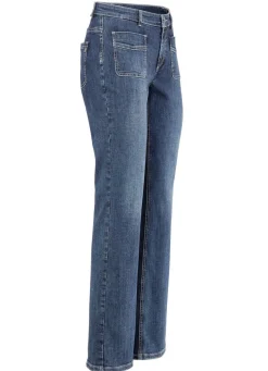 Magic-Jeans mit ausgestellter Beinweite