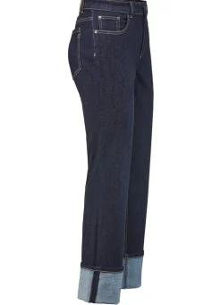 Magic-Jeans mit krempelbaren Aufschlägen