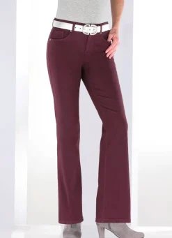 Magic-Jeans mit modisch weiterem Beinverlauf