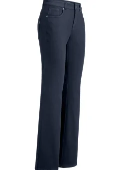 Magic-Jeans mit modisch weiterem Beinverlauf