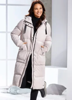 Mantel mit 2-Wege-Reißverschluss