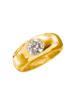 Massiver Damenring in schwerer Ausführung