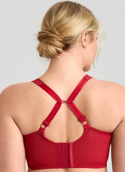 Miss Mary Bügel-BH mit floraler Elastikspitze