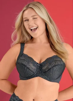 Miss Mary Bügel-BH mit strukturiertem Vorderteil