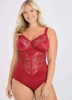 Miss Mary Hosenkorselett mit Elastikspitzeneinsätzen