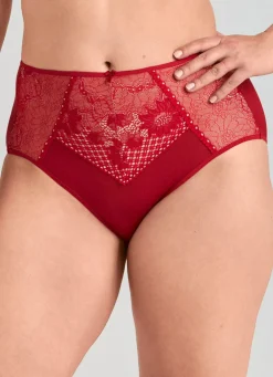 Miss Mary Miederslip mit unterlegter Elastikspitze