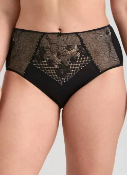 Miss Mary Miederslip mit unterlegter Elastikspitze