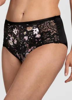 Miss Mary Slip mit farbharmonischem Floraldessin