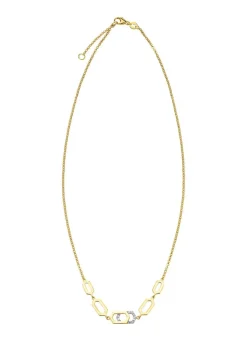 Moderne Halskette mit Zirkonia