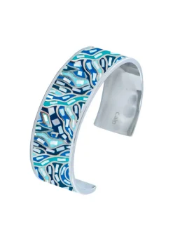 Moderner Armreif mit Mosaikmuster