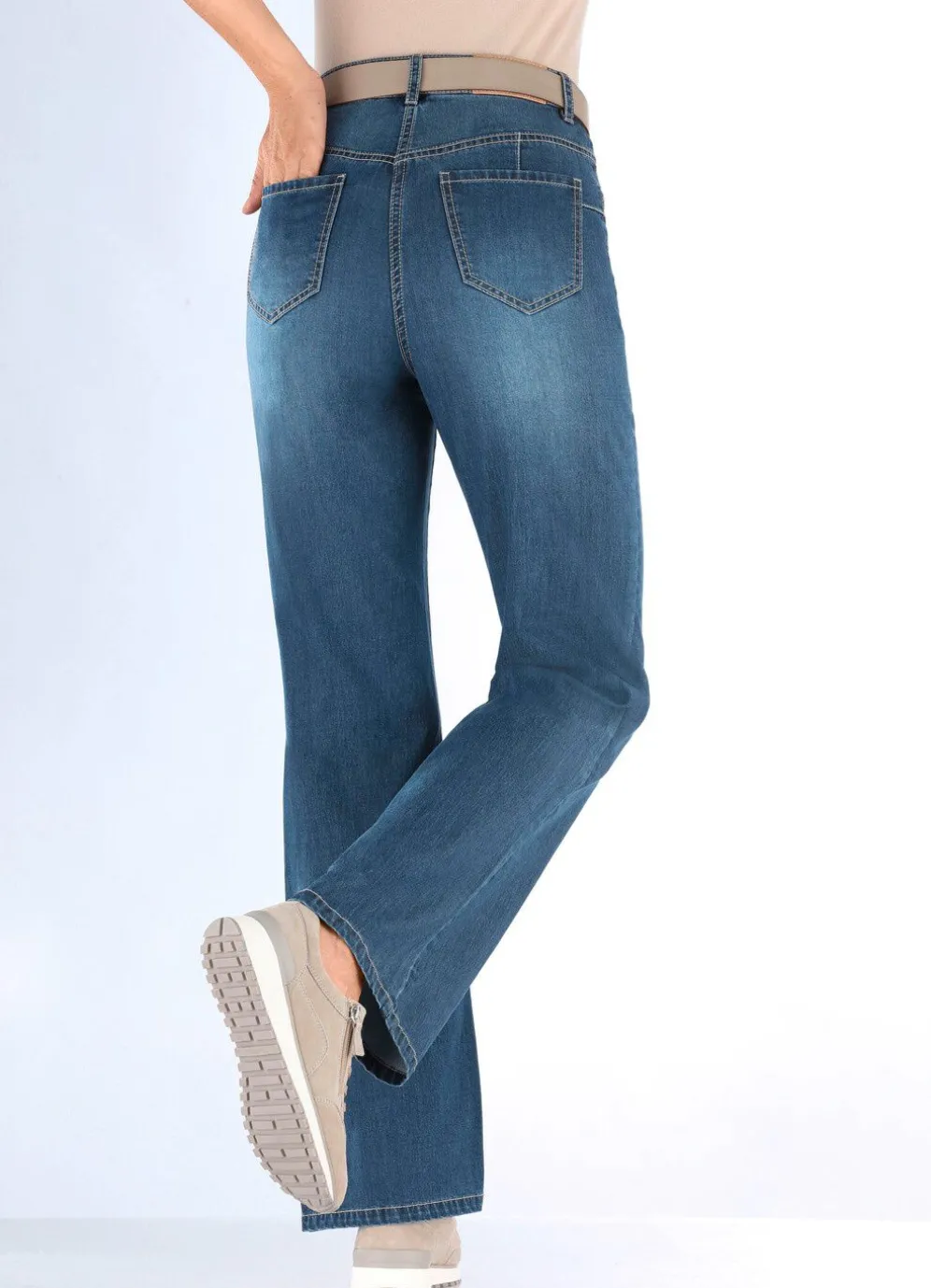 Modische Jeans in 5-Pocket-Form