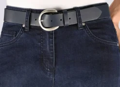 Modischer Damen-Gürtel aus Leder, 3,5 cm breit