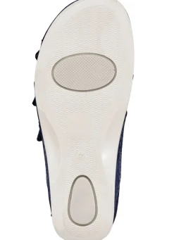 Mubb, bequeme Damen-Pantoletten, Weite H, mit herausnehmbarem Fußbett