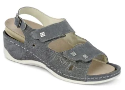 Mubb, bequeme Damen-Sandalen, Weite H, mit herausnehmbarem Fußbett