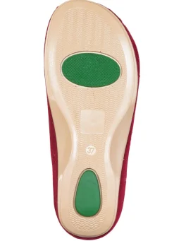 Mubb, gefütterte Damen-Hausschuhe, Weite H, mit Lammfell