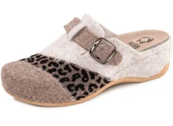 Mubb, klassische Damen-Hausschuhe, Weite H, mit herausnehmbarem Fußbett