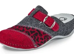 Mubb, klassische Damen-Hausschuhe, Weite H, mit herausnehmbarem Fußbett