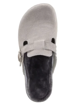 Mubb, klassische Damen-Hausschuhe, Weite H, mit Lammfell