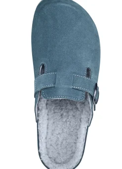 Mubb, klassische Damen-Hausschuhe, Weite H, mit Lammfell