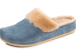 Mubb, warme Damen-Hausschuhe, Weite H, mit Lammfell