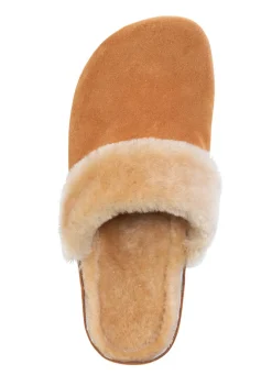 Mubb, warme Damen-Hausschuhe, Weite H, mit Lammfell