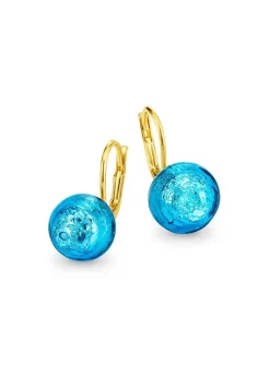 Muranoglas Ohrringe aus Silber