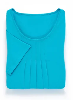 Nachthemd, knöchellang und mit Faltenlegung