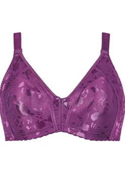 Naturana Minimizer-BH mit dezent glänzendem Floraldruck