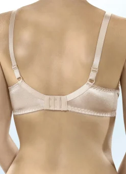 Naturana Zweierpack Bügel-BH mit Tüllstickerei im Vorderteil