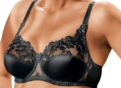 Naturana Zweierpack Bügel-BH mit Tüllstickerei im Vorderteil