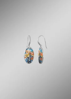 Ohrhaken mit Mosaik-Design