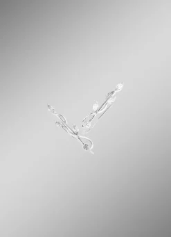 Ohrhaken mit synth. Zirkonia