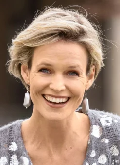 Ohrringe mit mattem Finish