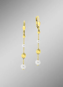 Ohrringe mit Süßwasser-Zuchtperlen