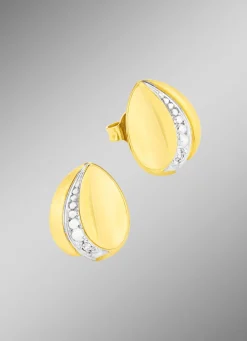 Ohrstecker in Bicolor