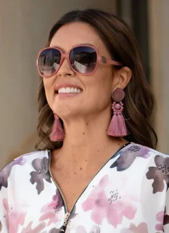 Ohrstecker mit Quaste