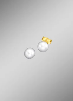 Ohrstecker mit Süßwasser-Zuchtperle