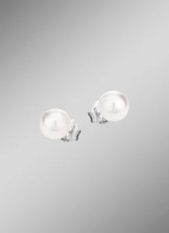 Ohrstecker mit Süßwasser-Zuchtperlen