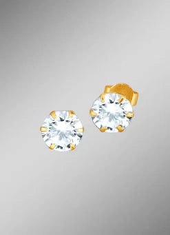 Ohrstecker mit Zirkonia