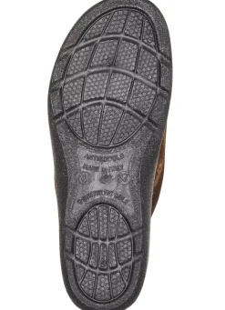 Pantoffel mit floralem Muster