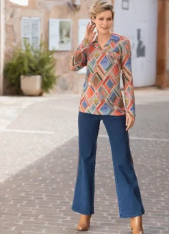 Poloshirt mit angedeuteten Pattentasche